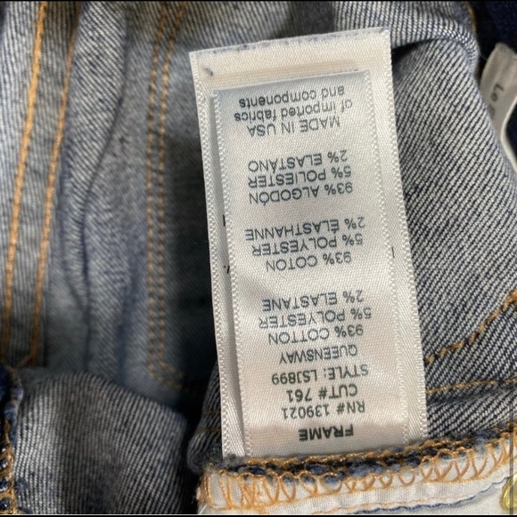 Frame Denim Le Skinny De Jeanne in Queensway - Picture 5 of 5